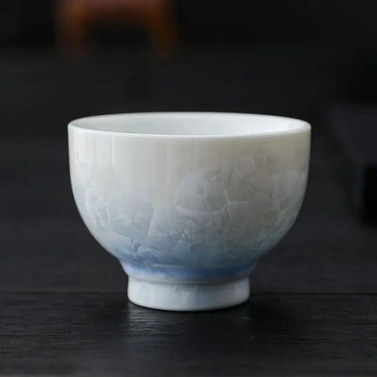 Crystalline Glaze Tea Cup - view 2