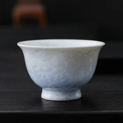 Crystalline Glaze Tea Cup - view 3