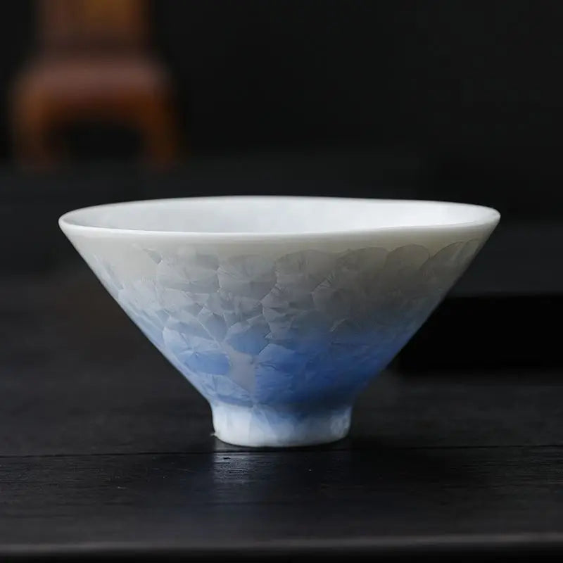 Crystalline Glaze Tea Cup - view 4
