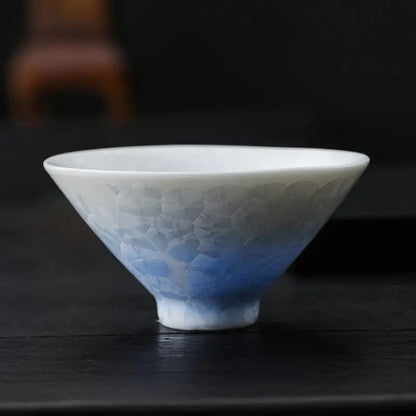 Crystalline Glaze Tea Cup - view 4