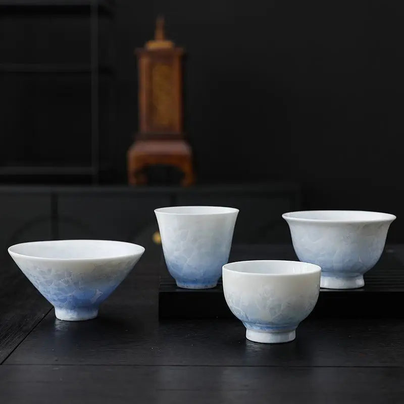 Crystalline Glaze Tea Cup - view 5