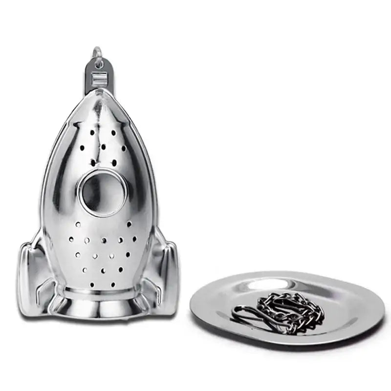 Rocket shaped tea infuser size 4.3x7cm