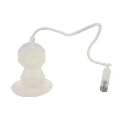 Gray diver tea infuser with black accents