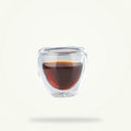 Double Wall Glass Tea Cups Set of 6