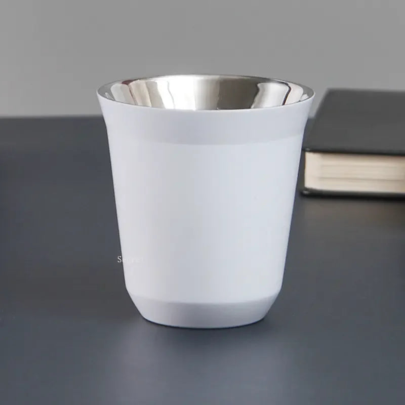 Double Wall Stainless Espresso Cups - view 5