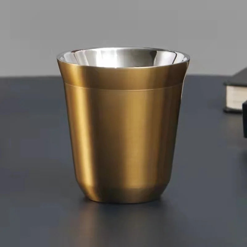 Double Wall Stainless Espresso Cups - view 7