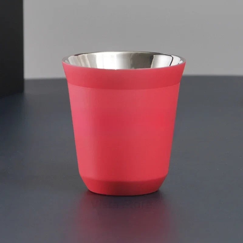 Double Wall Stainless Espresso Cups - view 9