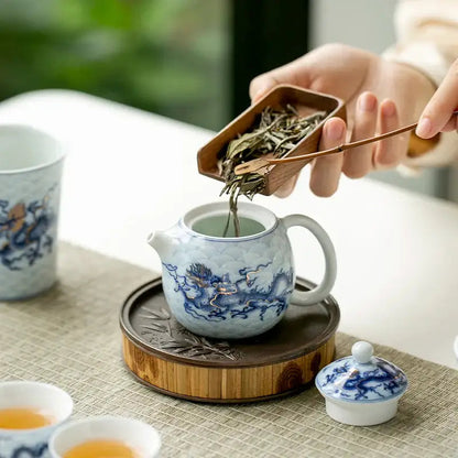 150ml dragon teapot with spout and handle
