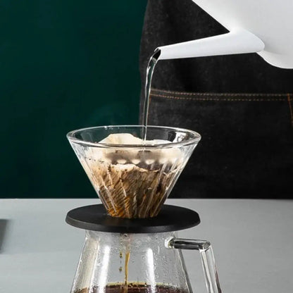 Electric teapot touch controls and stainless steel body, front view