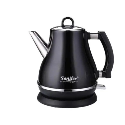 Electric kettle 1L stainless steel cordless black