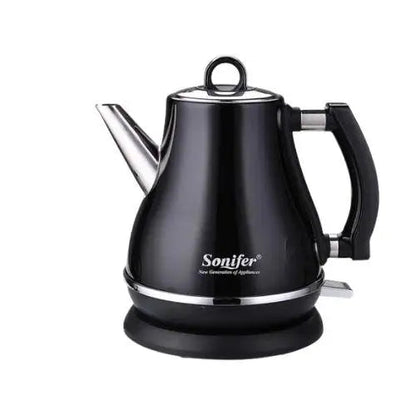 Electric kettle 1L stainless steel cordless black