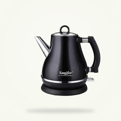 Electric Kettle 1L Stainless Steel Cordless Water Boiler, product photo on a plain background