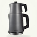 Electric Çaydanlık Teapot 0.7L & 1.7L, Double-Boiler