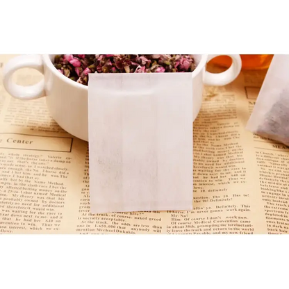 Tea bags with different herbs and spices for custom blends