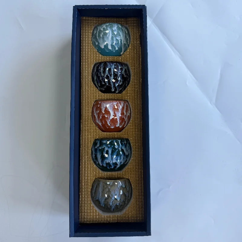 Five Elements Tea Bowls, Boxed Set