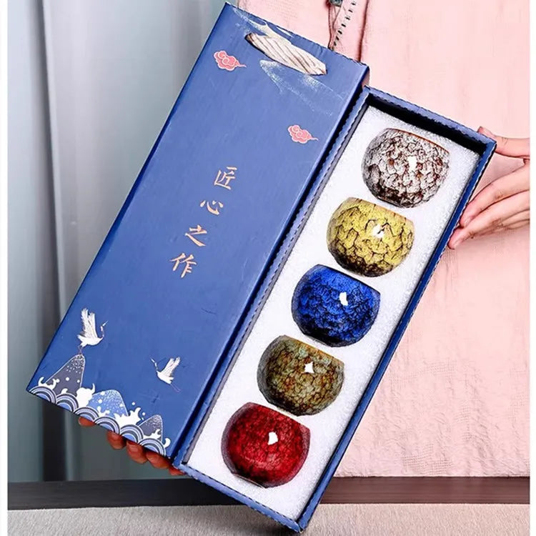 Five Elements Tea Bowls, Boxed Set - view 2