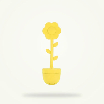 Flower Tea Infuser - Cute Silicone Teapot Strainer by Granny Lulu, product photo on a plain background