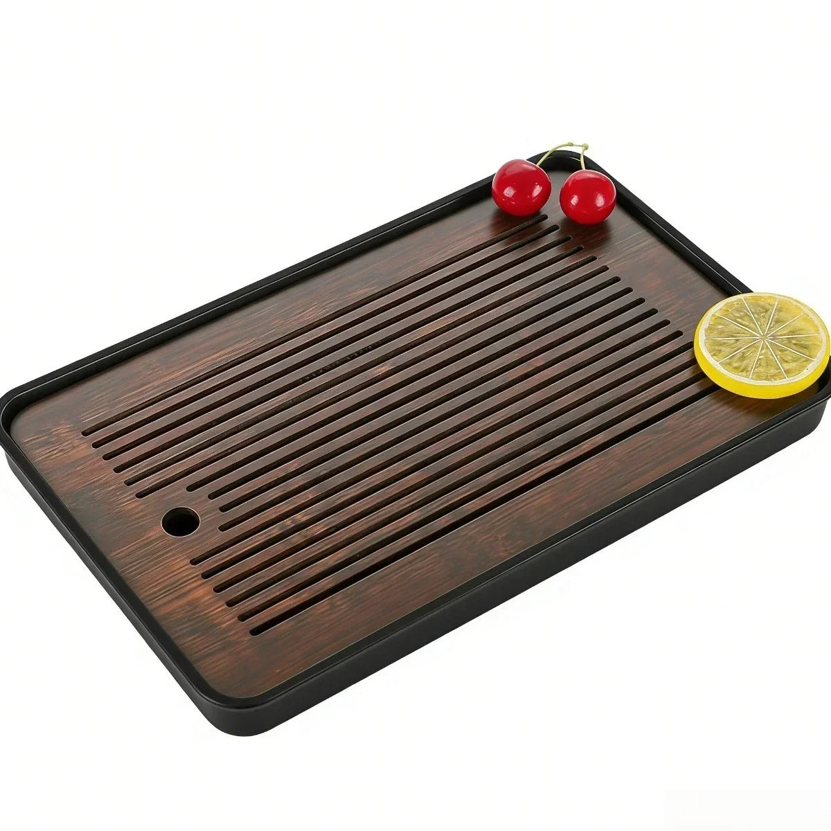 Folding Portable Bamboo Tea Tray