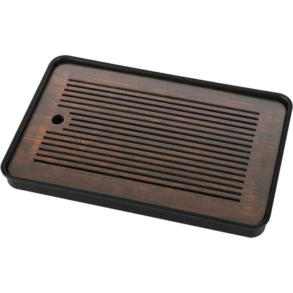 Folding Portable Bamboo Tea Tray - view 8