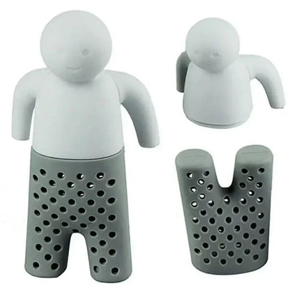 Cute tea infuser for loose leaf tea in a cup