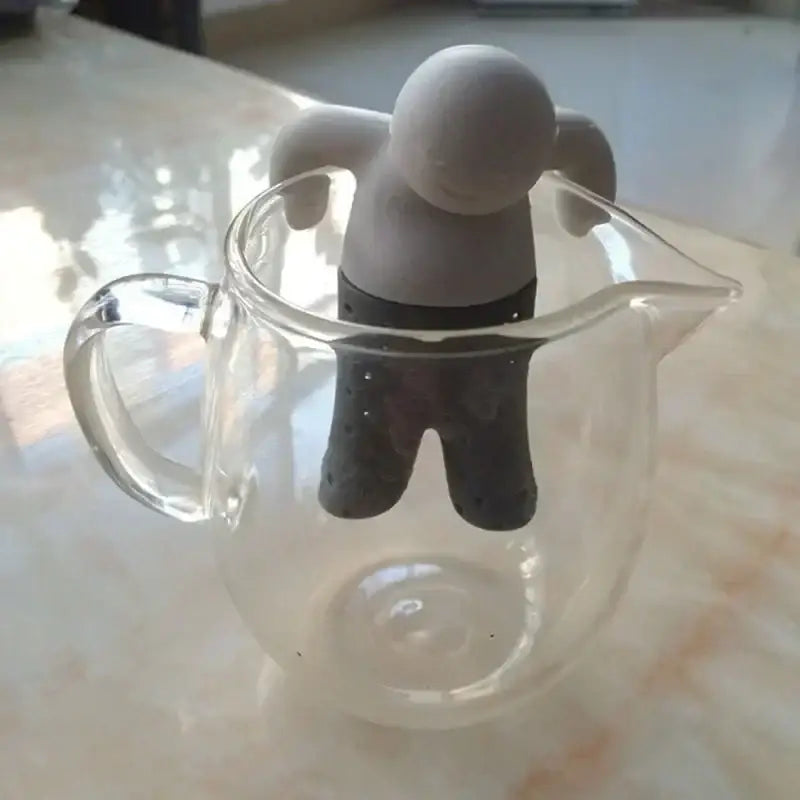 Fun tea infuser for loose leaf tea, reusable and cute