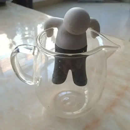 Fun tea infuser for loose leaf tea, reusable and cute