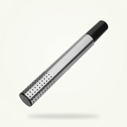 Geek Tea Infuser - Fun Stainless Steel Loose Leaf Tea Strainer, product photo on a plain background