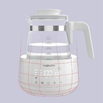 Glass Baby Kettle 1.2L, Constant Temp - view 3