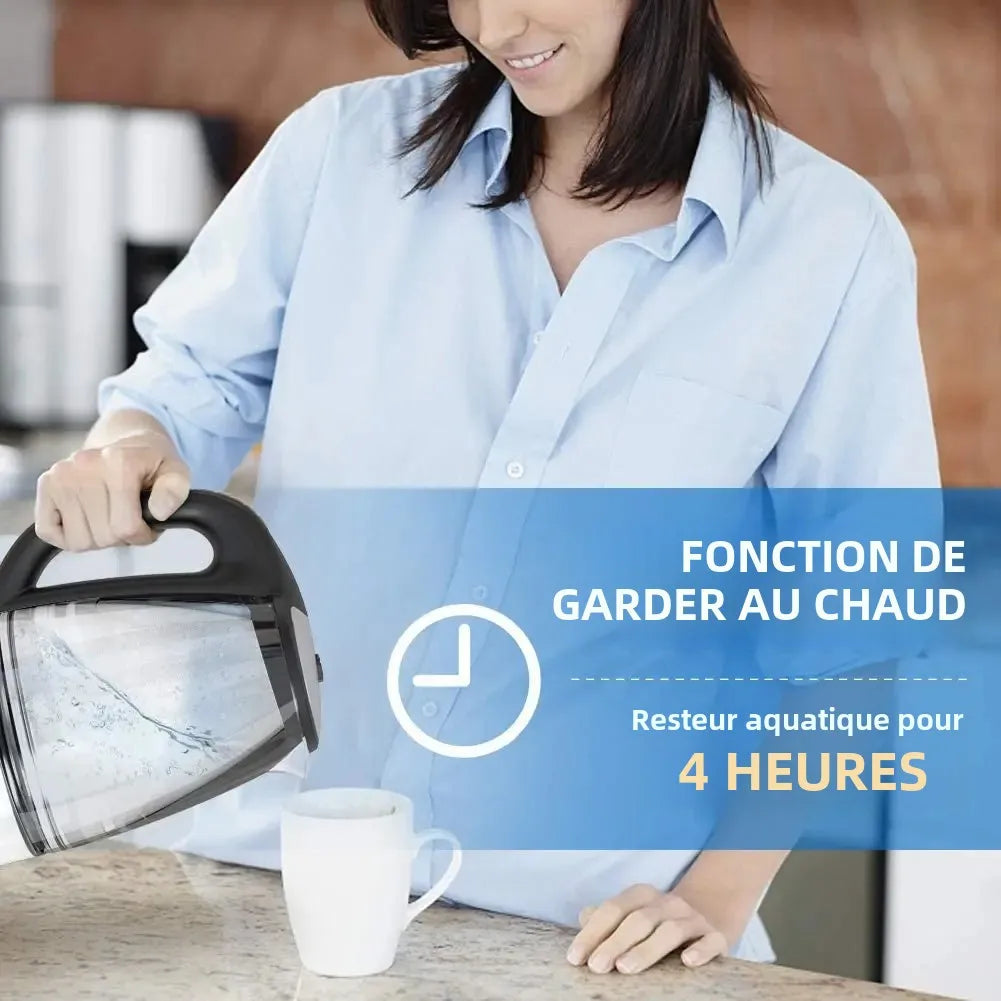 Glass Electric Kettle 2L, Variable Temperature