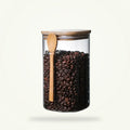 Glass Tea and Coffee Canister with Airtight Lid