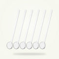 Glass Tea Spoon Set - 4, 6, or 8 Pieces for Loose Leaf Tea