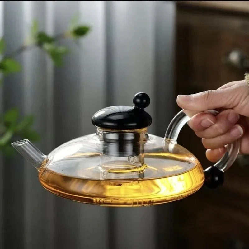 Glass Teapot with Filter, 24 oz