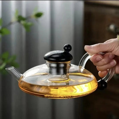 Glass Teapot with Filter, 24 oz