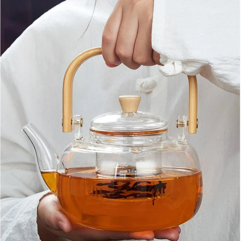Glass Teapot with Infuser, 40 oz