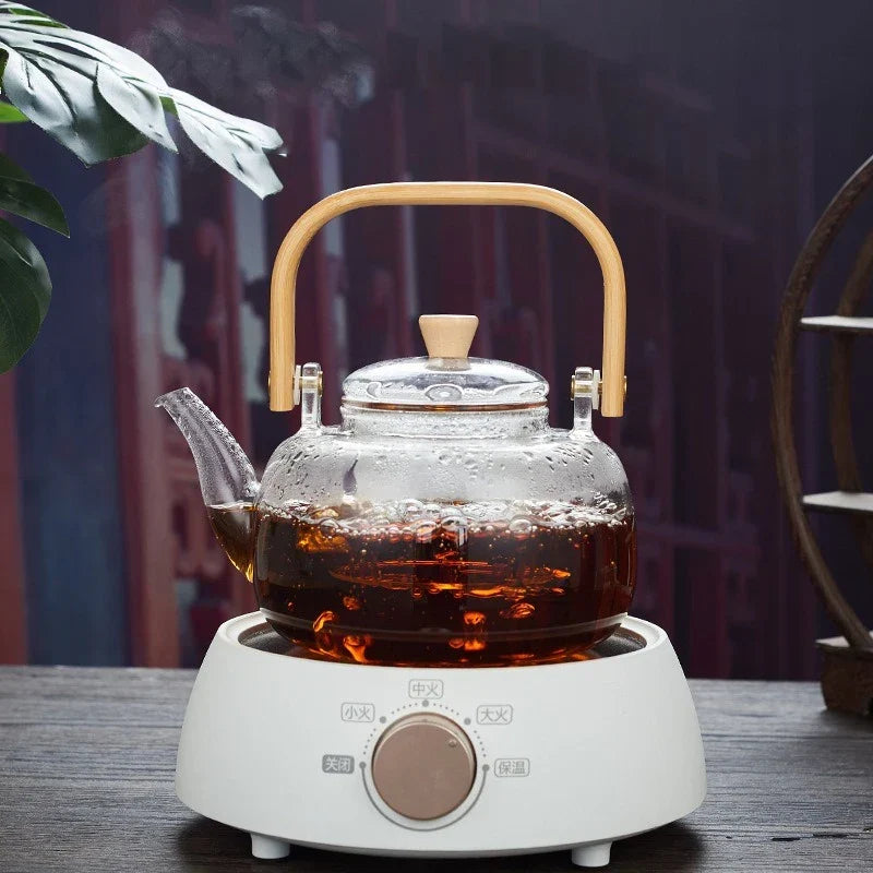 Glass Teapot with Infuser, 40 oz - view 3