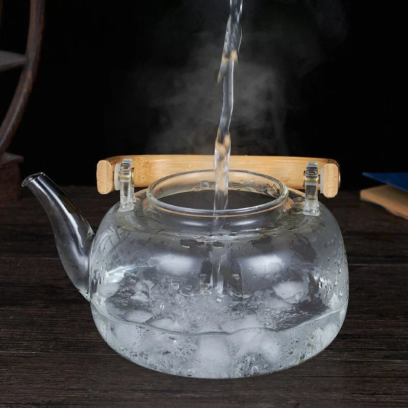 Glass Teapot with Infuser, 40 oz - view 5