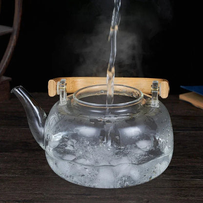 Glass Teapot with Infuser, 40 oz - view 5