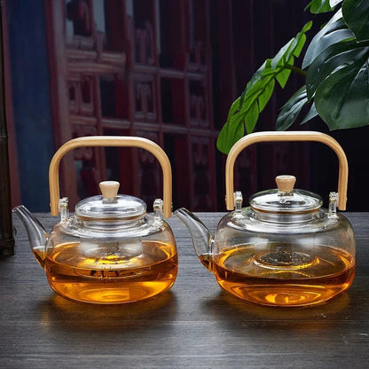 Glass Teapot with Infuser, 40 oz - view 6