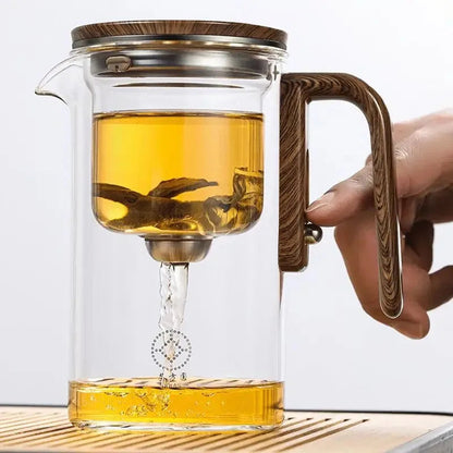 Glass Teapot with Press Infuser, 24 oz