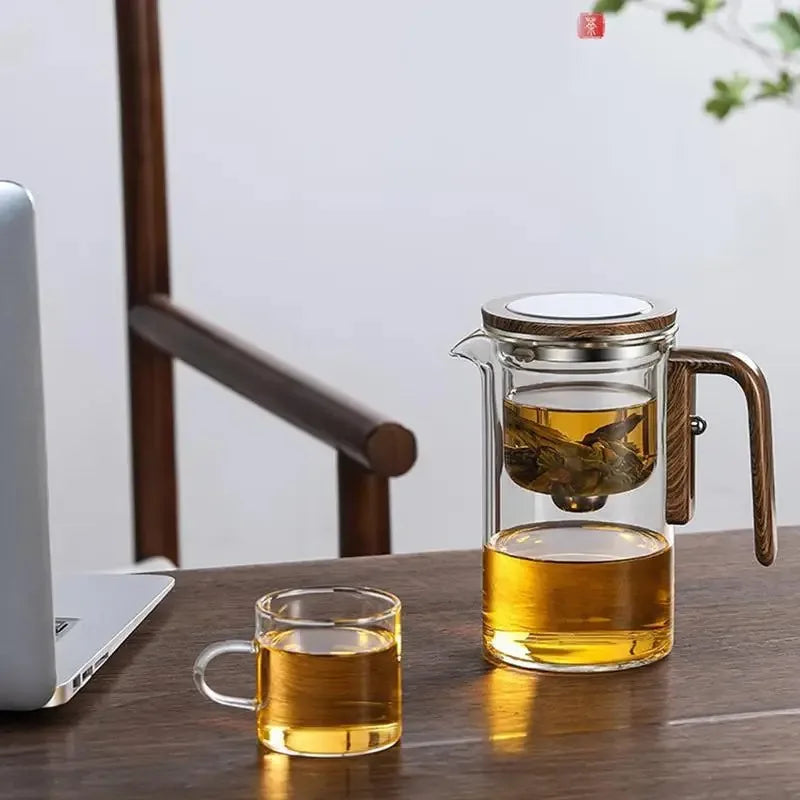Glass Teapot with Press Infuser, 24 oz - view 5