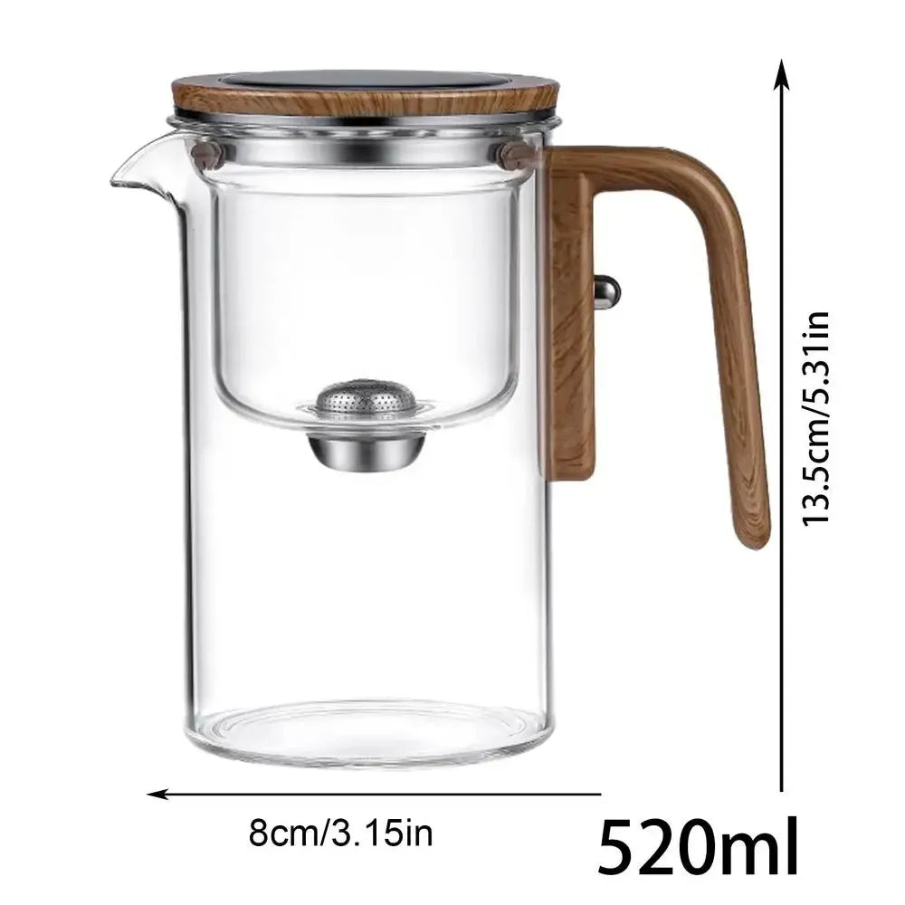 Glass Teapot with Press Infuser, 24 oz - view 8