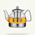 Glass Teapot with Stainless Steel Infuser