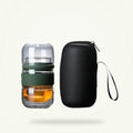 Glass Travel Thermos for Tea with Infuser