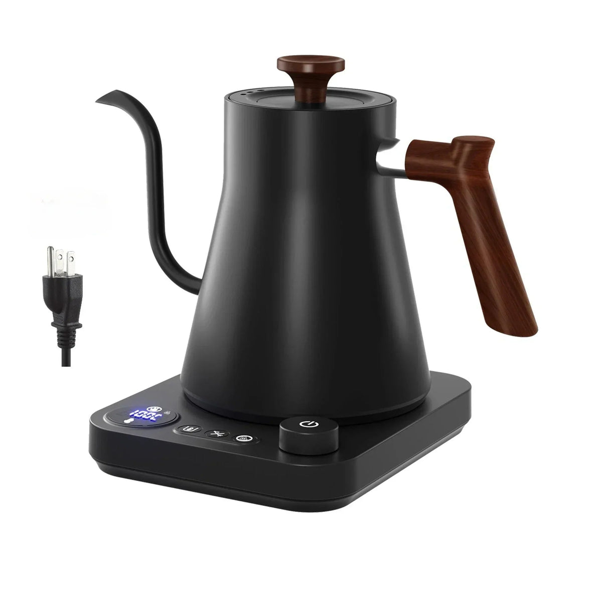 Gooseneck Electric Kettle 0.9L, Wood Handle - view 6