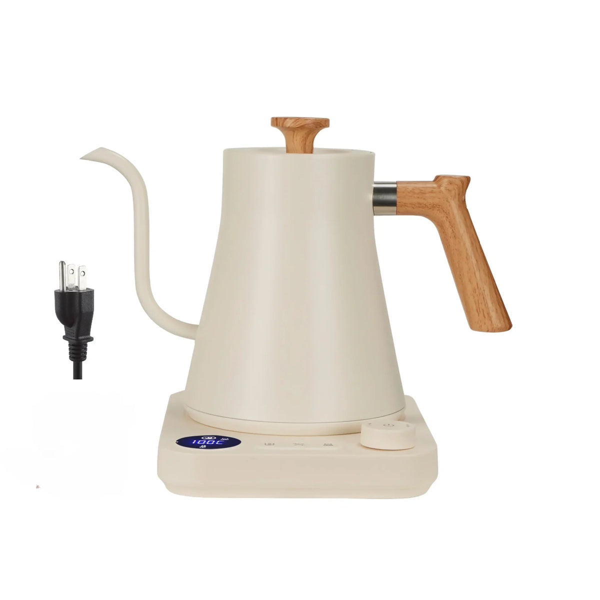 Gooseneck Electric Kettle 0.9L, Wood Handle - view 7