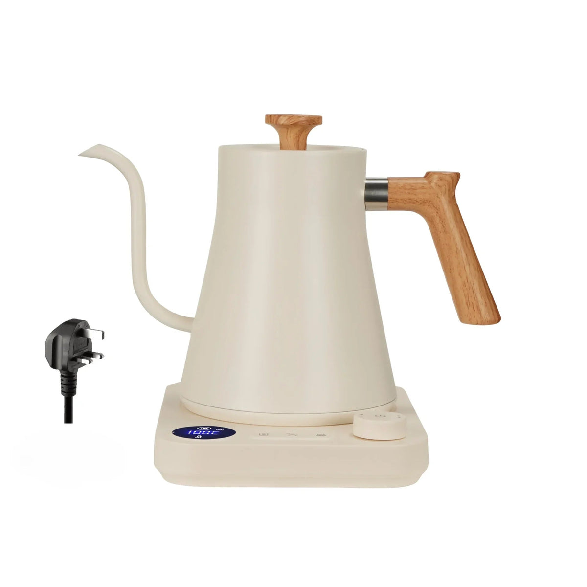 Gooseneck Electric Kettle 0.9L, Wood Handle - view 8