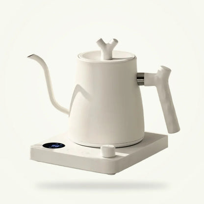 Gooseneck Kettle 1L with LED Display, product photo on a plain background