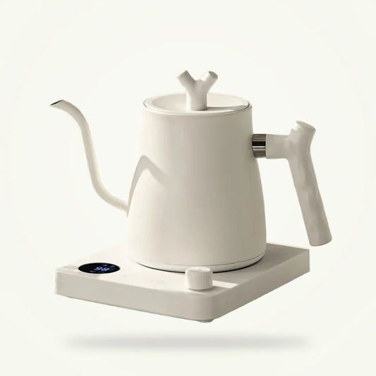 Gooseneck Kettle 1L with LED Display, product photo on a plain background