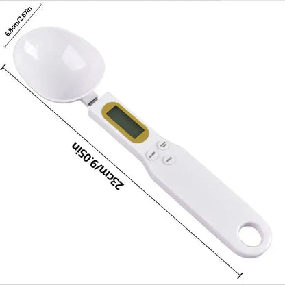 Portable gram spoon for coffee and tea