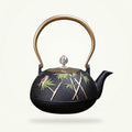 Green Bamboo Cast Iron Teapot 1200 ml